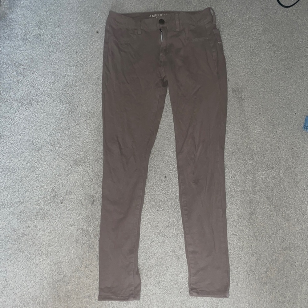 Tan jeggings